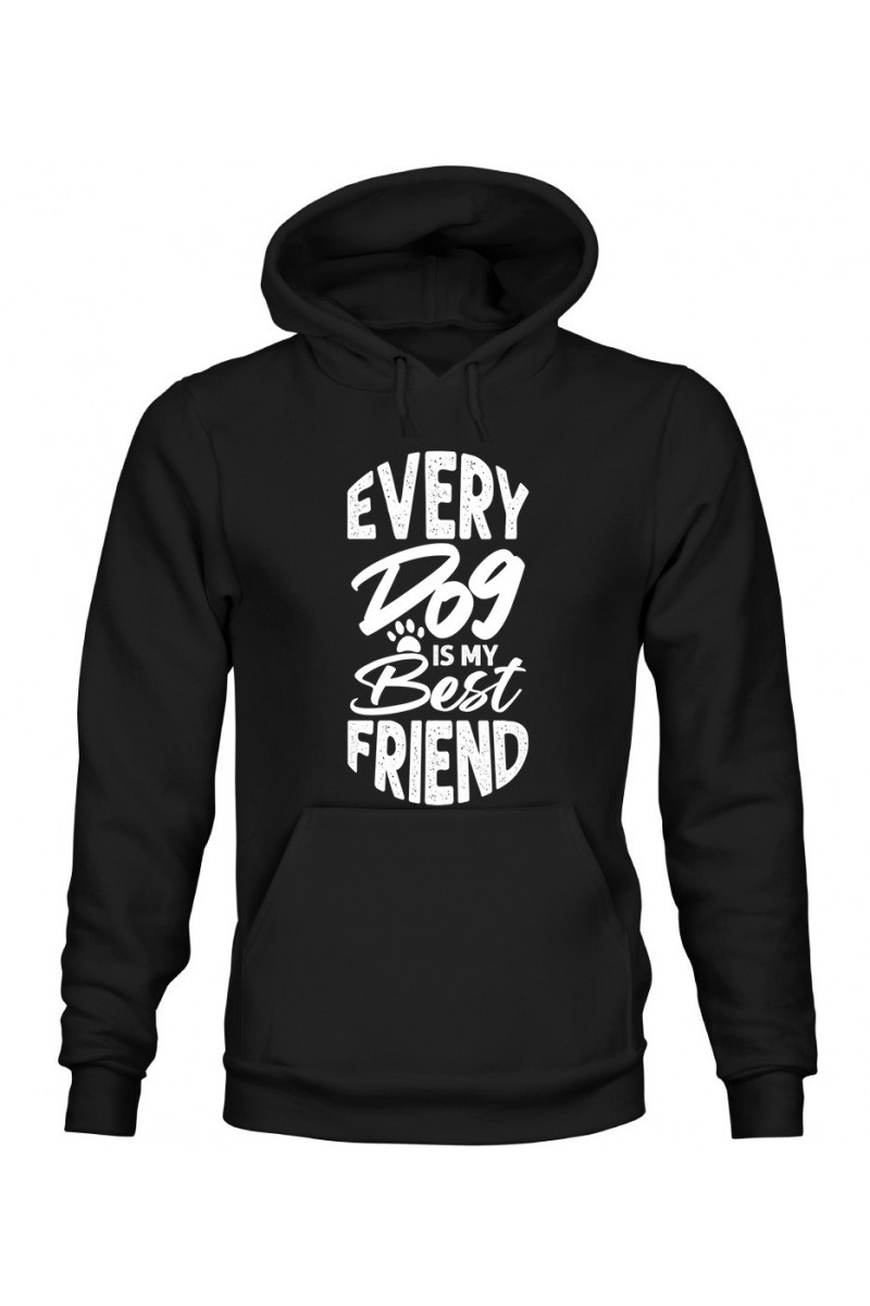 Bluza Damska z Kapturem Every Dog Is My Best Friend