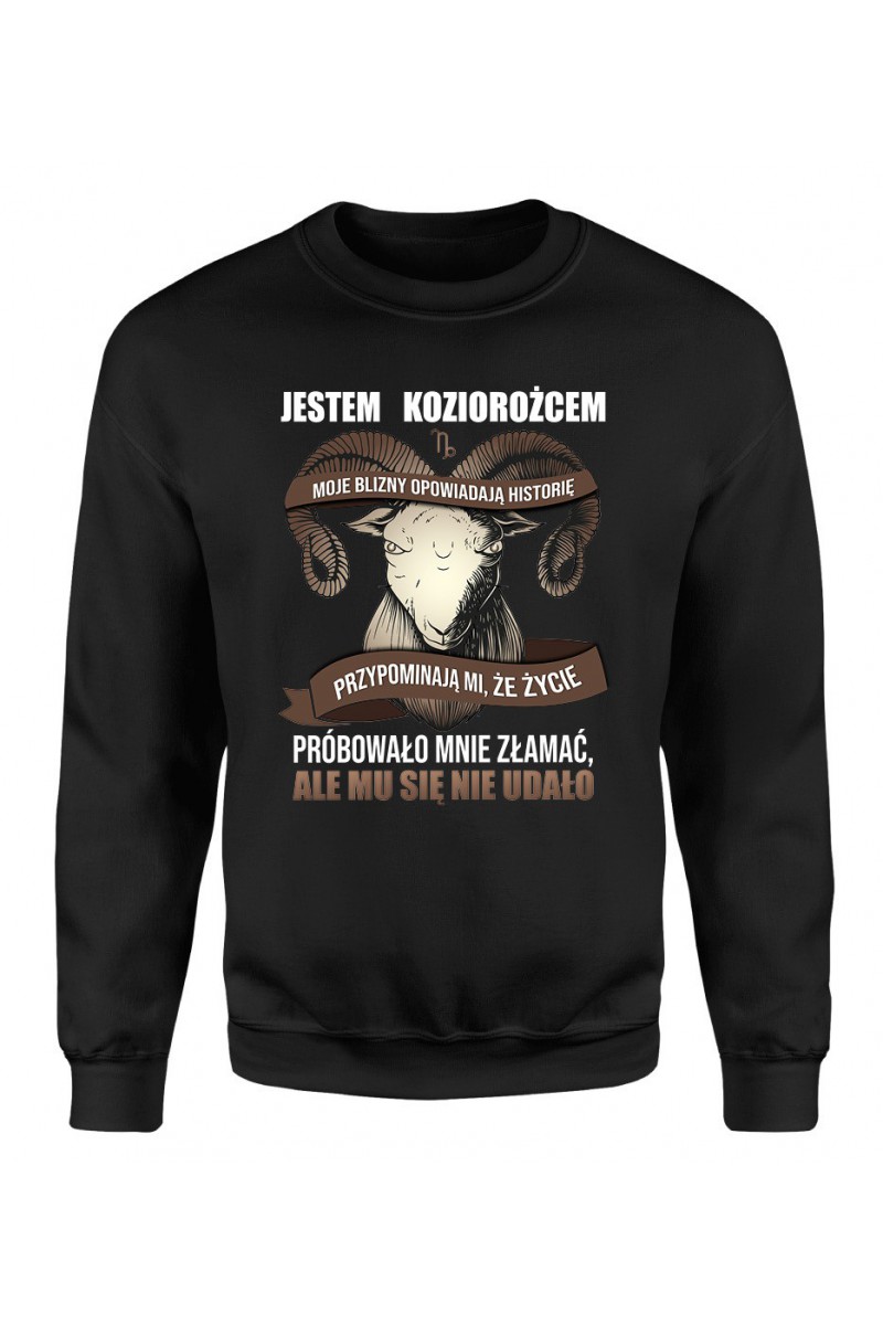 Bluza Męska Klasyczna Jestem Koziorożcem