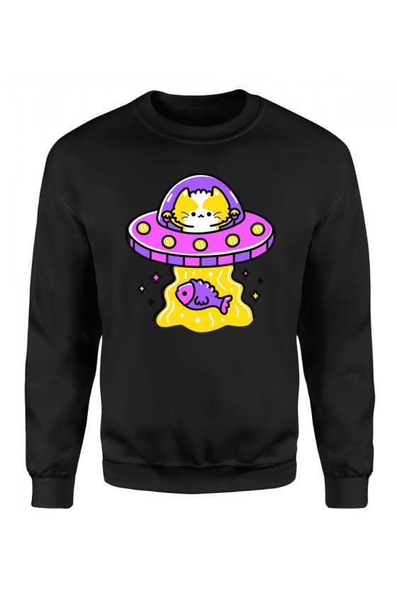 Bluza Męska Klasyczna Ufo Cat