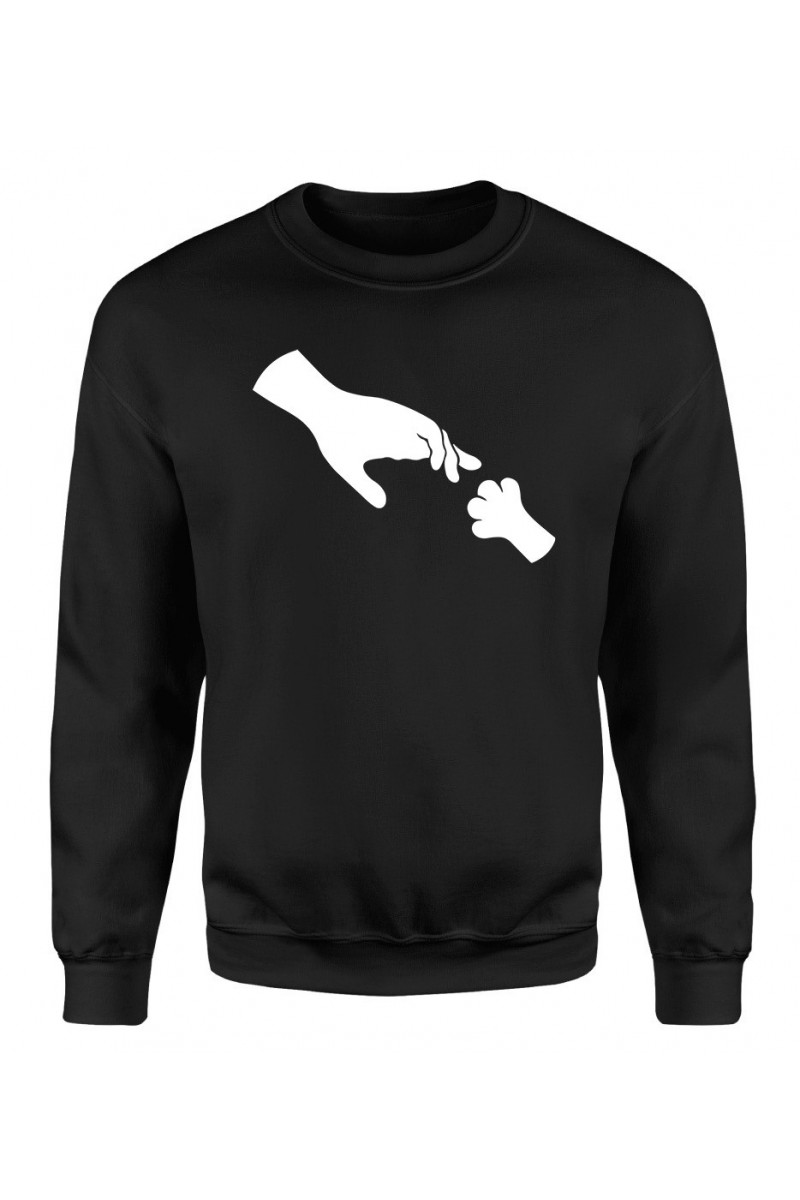 Bluza Męska Klasyczna Stworzenie Psiaka Bluza Męska Klasyczna Stworzenie Psiaka
