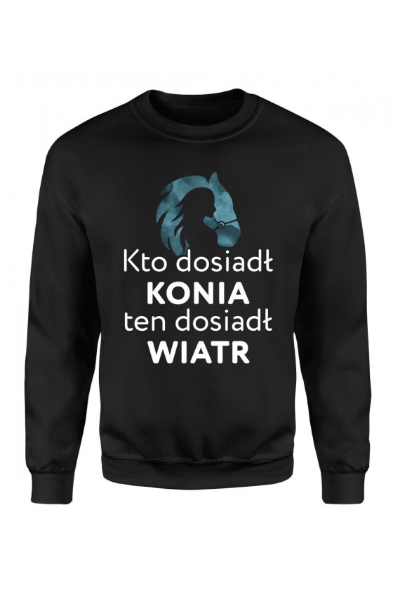 Bluza Męska Klasyczna Kto Dosiadł Konia Ten Dosiadł Wiatr