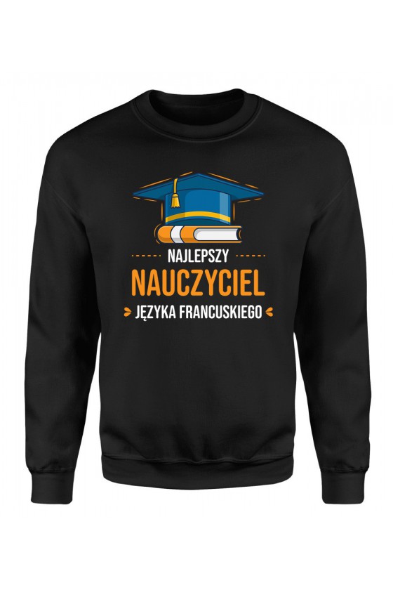 Bluza Męska Klasyczna Najlepszy Nauczyciel Języka Francuskiego