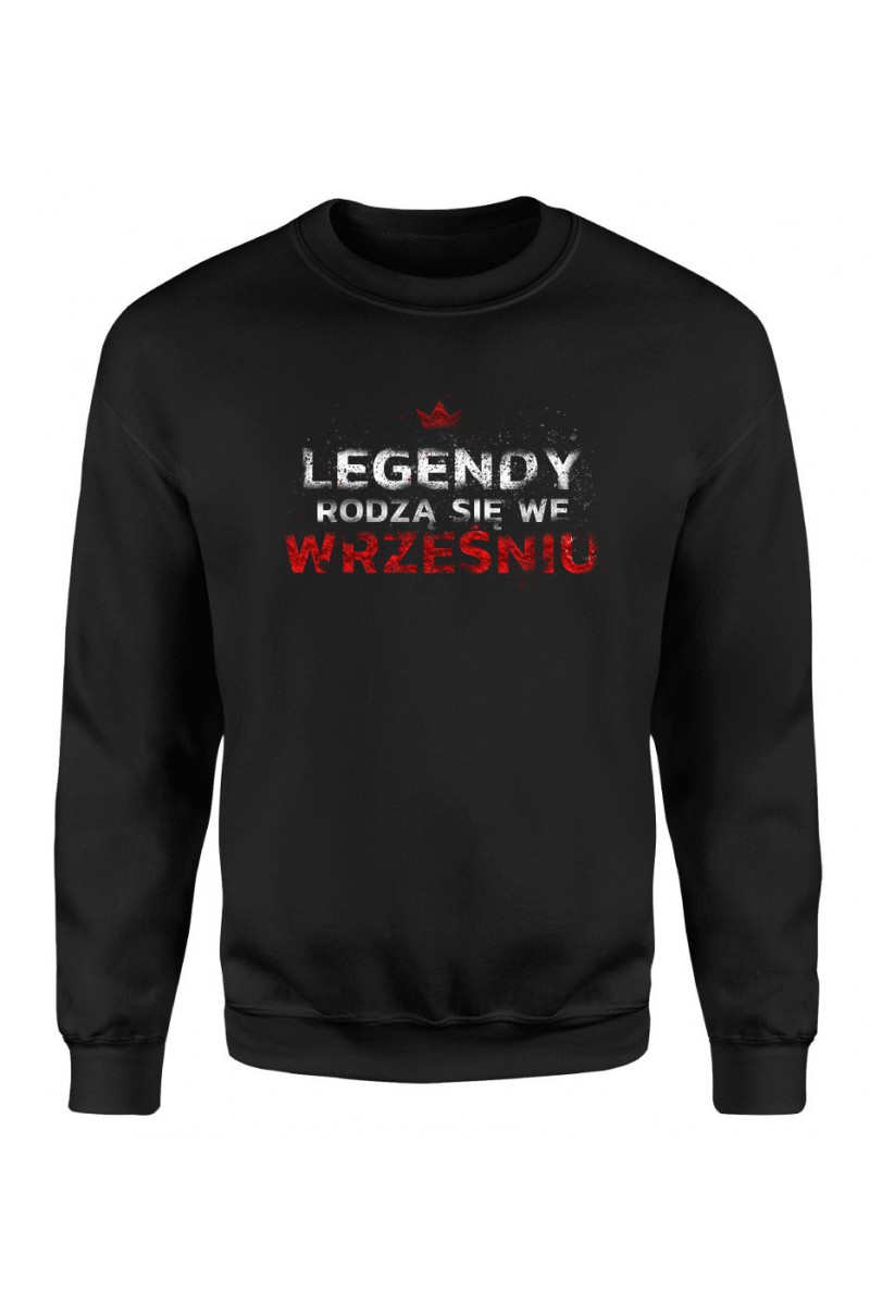 Bluza Damska Klasyczna Legendy Rodzą Się We Wrześniu Bluza Damska Klasyczna Legendy Rodzą Się We Wrześniu