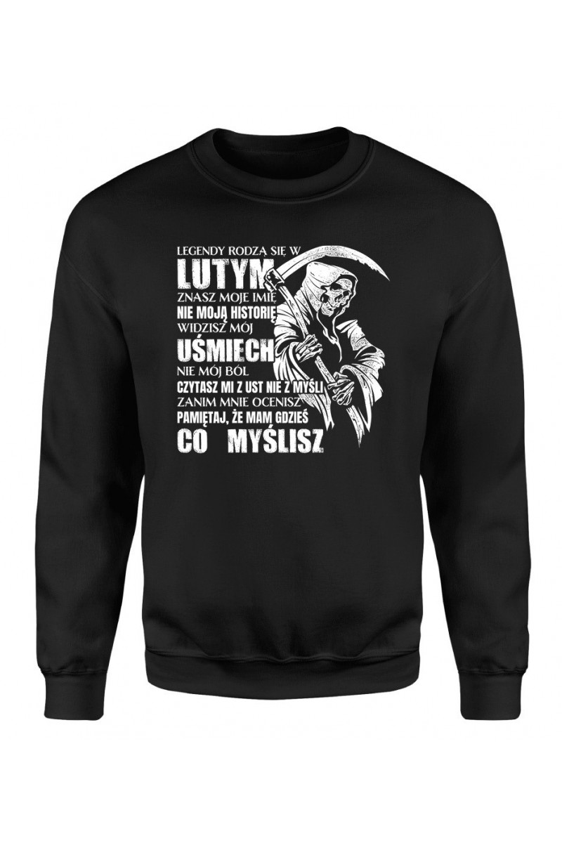 Bluza Męska Klasyczna Legendy Rodzą Się W Lutym III