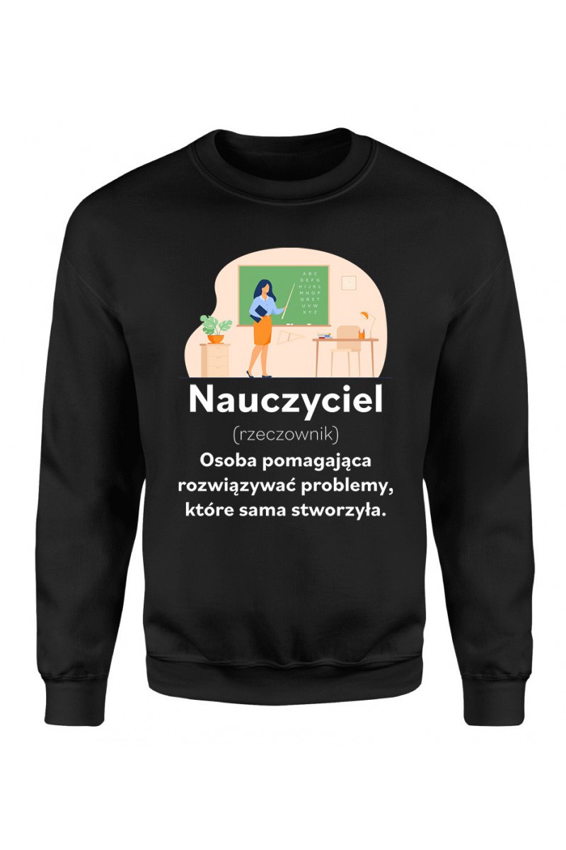 Bluza Damska Klasyczna Nauczyciel Rzeczownik Bluza Damska Klasyczna Nauczyciel Rzeczownik