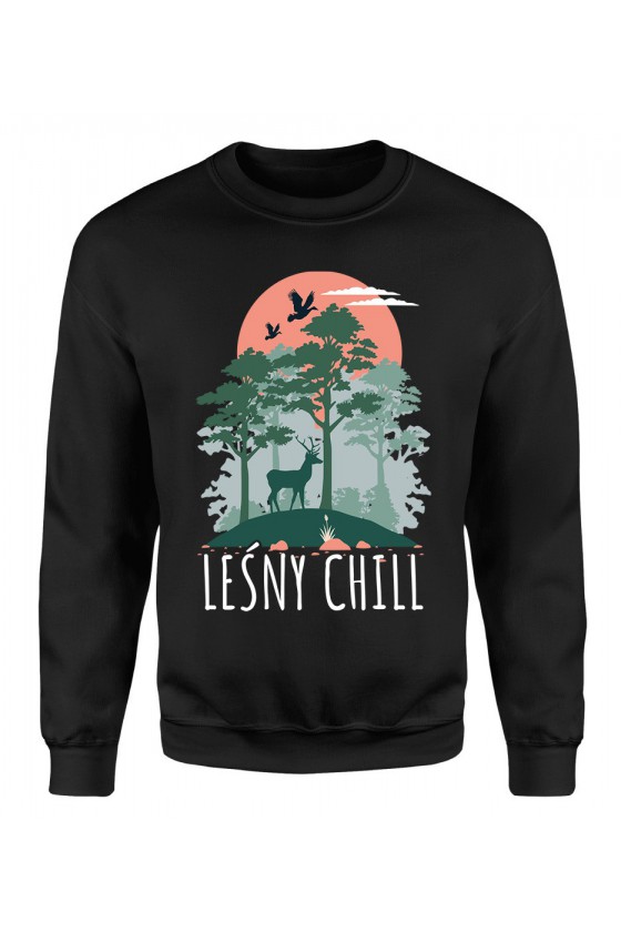 Bluza Damska Klasyczna Leśny Chill