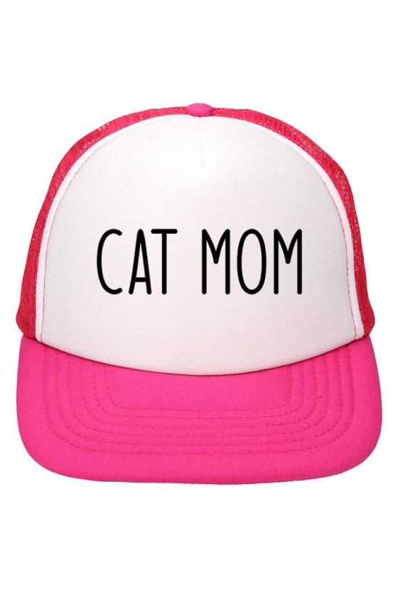 Czapka z daszkiem Cat Mom