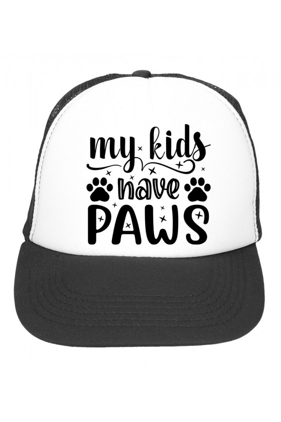 Czapka z daszkiem My Kids Have Paws