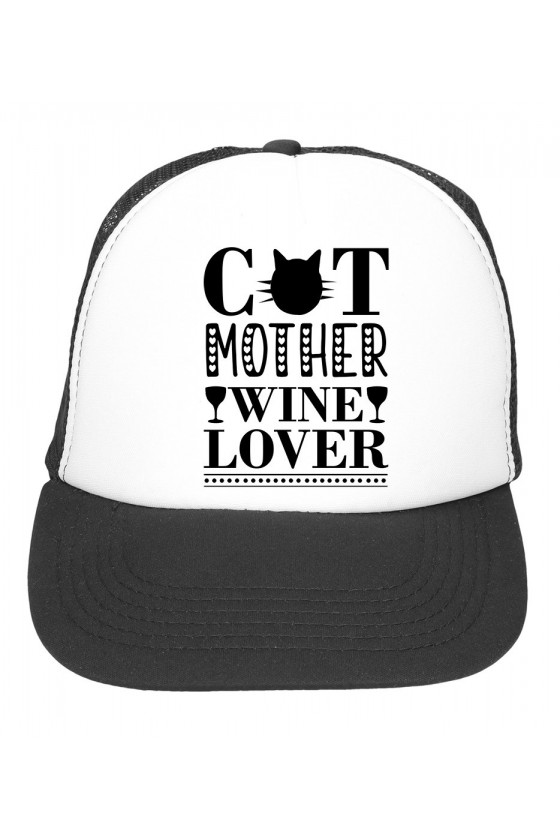 Czapka z daszkiem Cat Mother Wine Lover