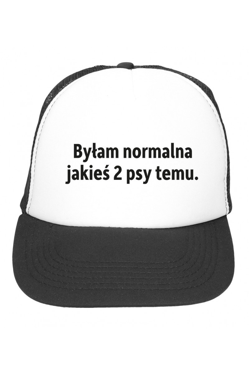 Czapka z daszkiem Byłam Normalna Jakieś Dwa Psy Temu