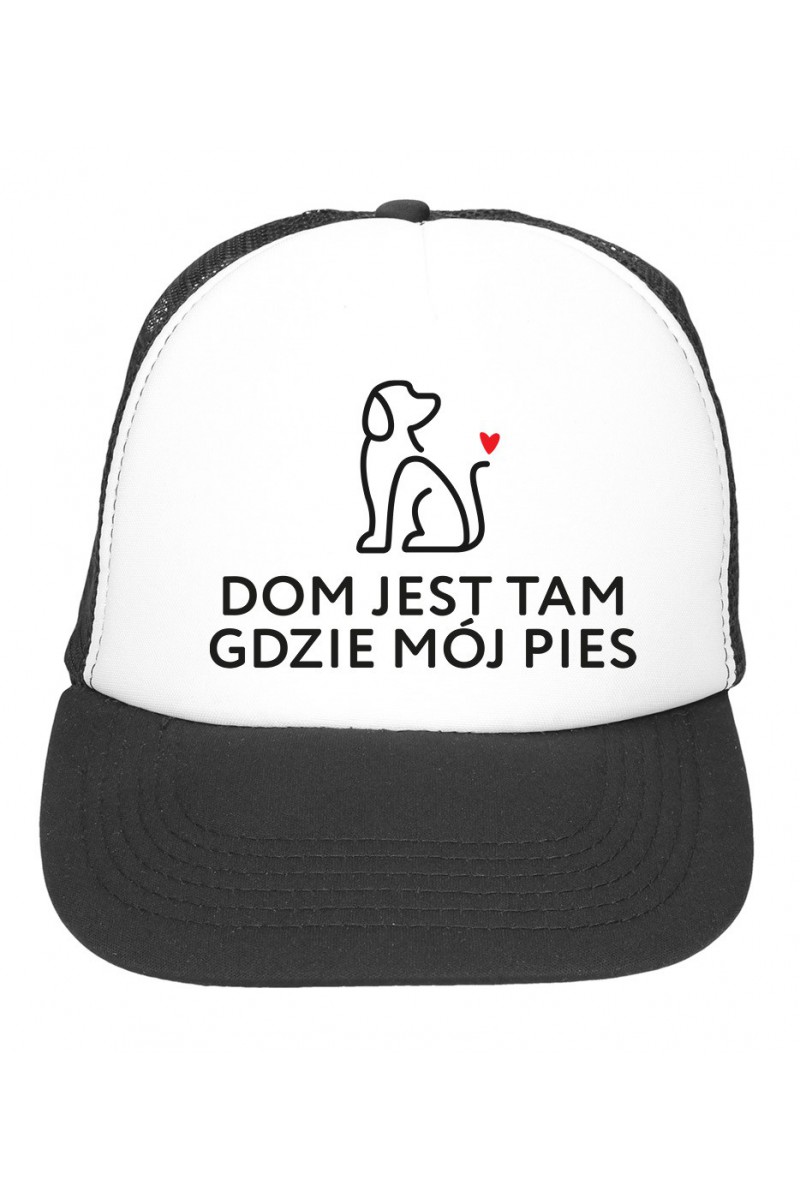 Czapka z daszkiem Dom Jest Tam Gdzie Mój Pies