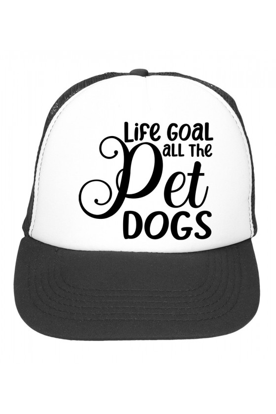 Czapka z daszkiem Life Goal Pet All The Dogs