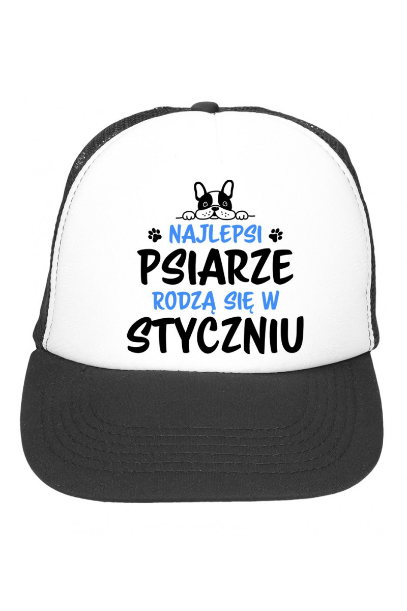 Czapka z daszkiem Najlepsi Psiarze Rodzą Się W Styczniu