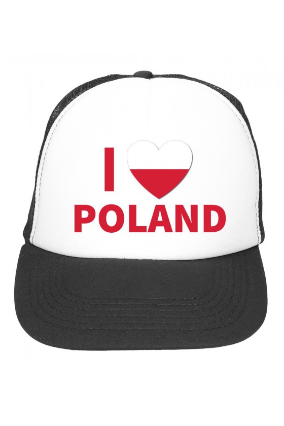 Czapka z daszkiem I Love Poland