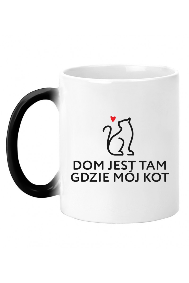 Kubek Magiczny Dom Jest Tam Gdzie Mój Kot