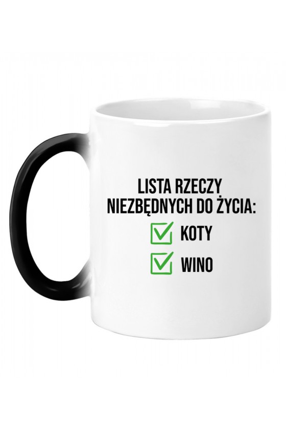 Kubek Magiczny Lista Rzeczy Niezbędnych Do Życia