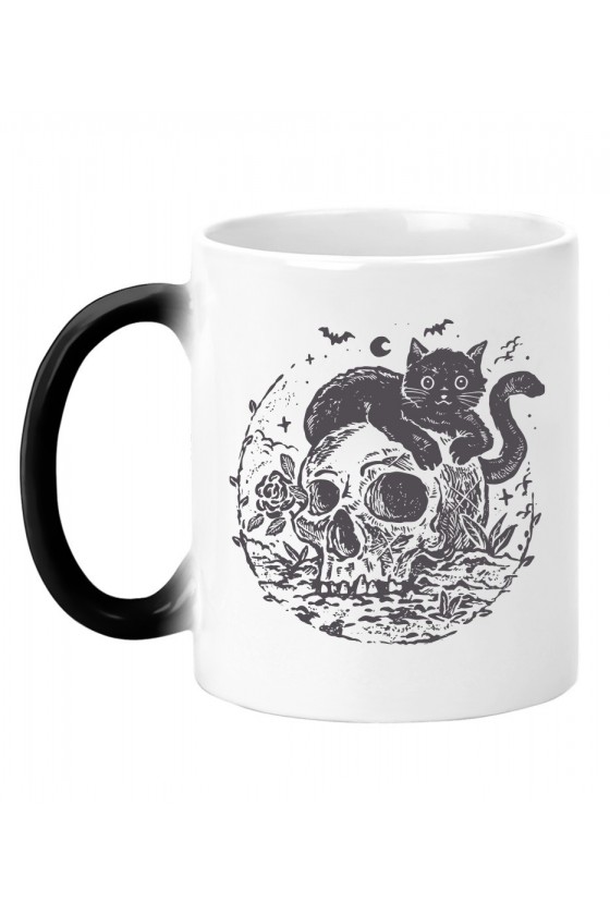 Kubek Magiczny Cat And Skull