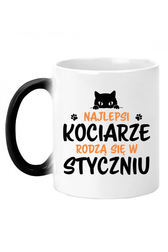 Kubek Magiczny Najlepsi Kociarze Rodzą Się W Styczniu