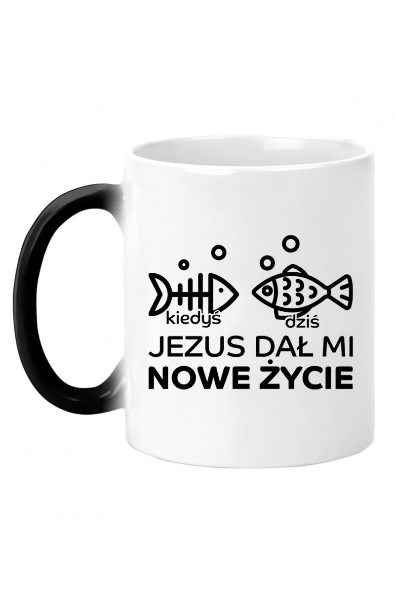 Kubek Magiczny Jezus Dał Mi Nowe Życie