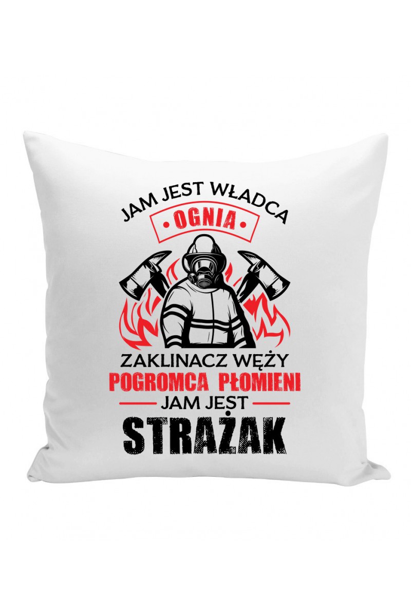 Poduszka Jam Jest Władca Ognia Zaklinacz Węży