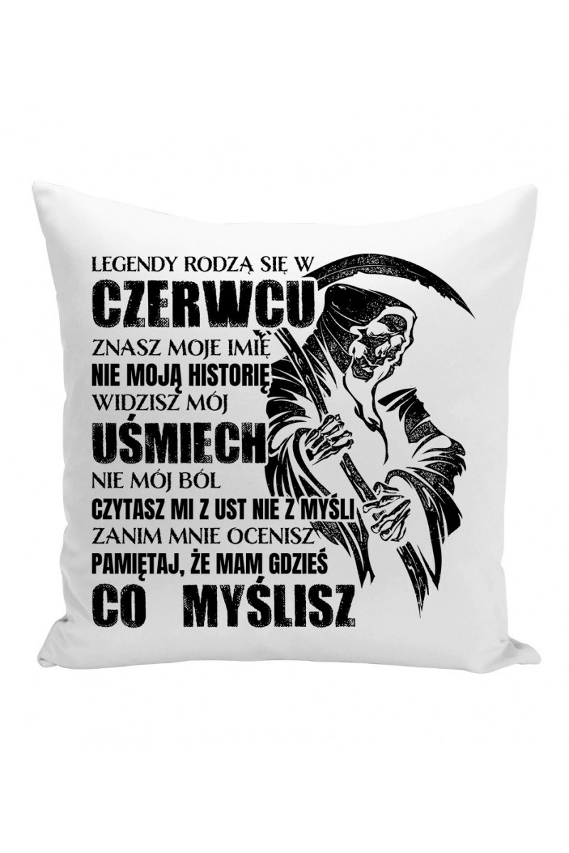Poduszka Legendy Rodzą Się W Czerwcu III Poduszka Legendy Rodzą Się W Czerwcu III