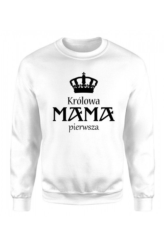 Bluza Damska Klasyczna Królowa Mama Pierwsza