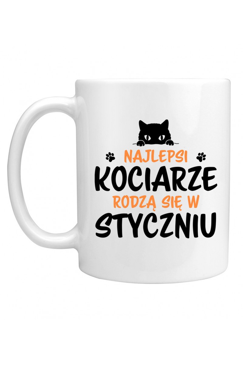 Kubek Najlepsi Kociarze Rodzą Się W Styczniu