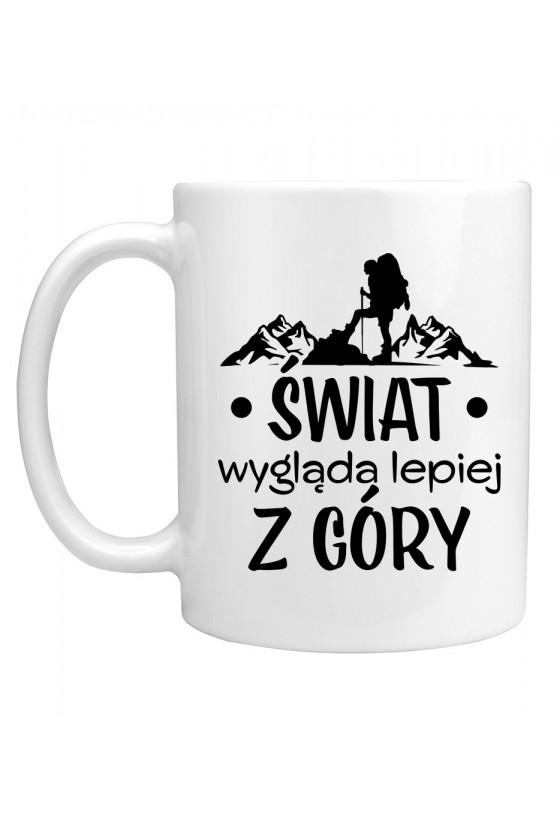 Kubek Świat Wygląda Lepiej z Góry