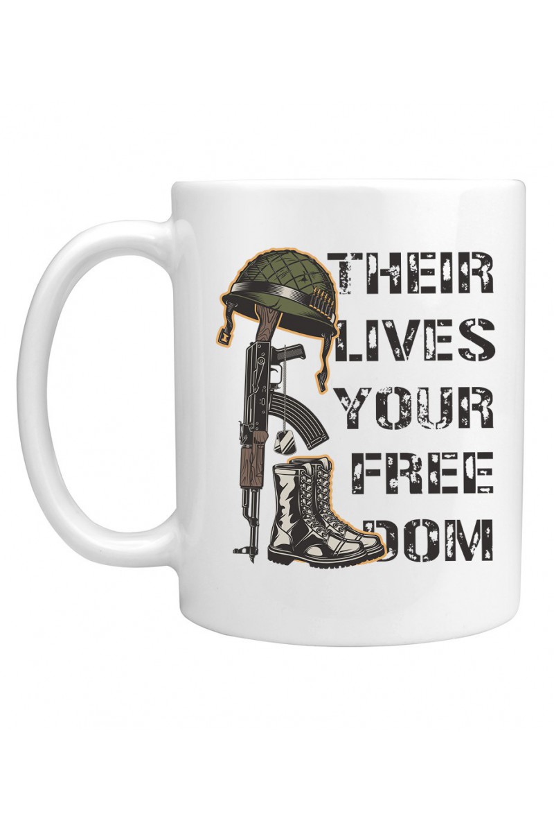 Kubek Their Lives Your Freedom Kubek Their Lives Your Freedom