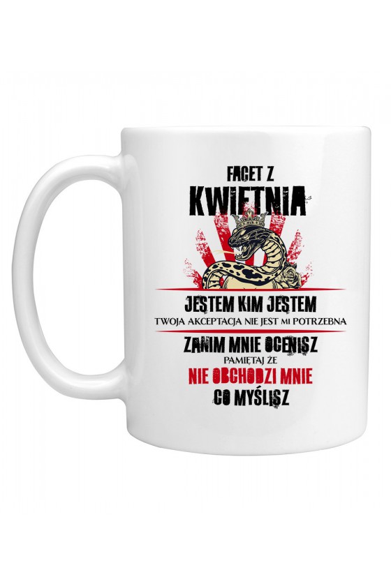 Kubek Facet Z Kwietnia Jestem Kim Jestem