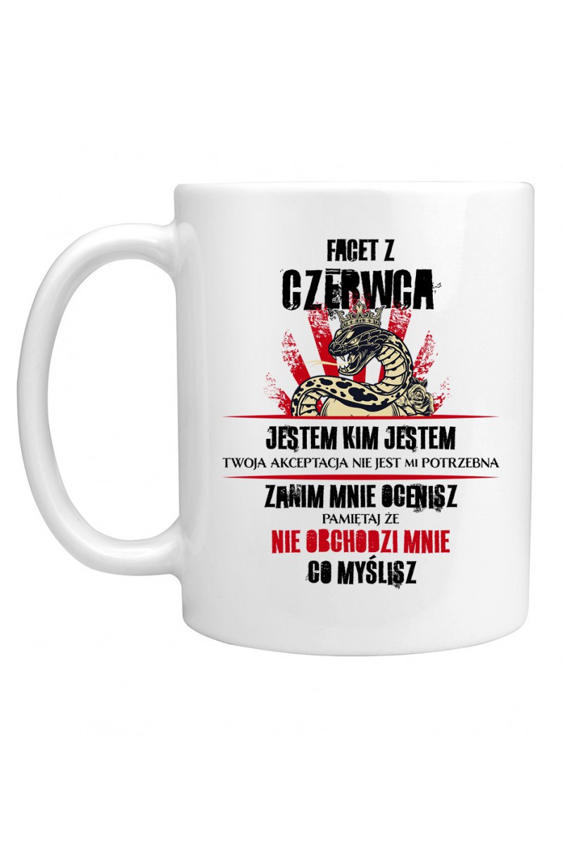 Kubek Facet Z Czerwca Jestem Kim Jestem