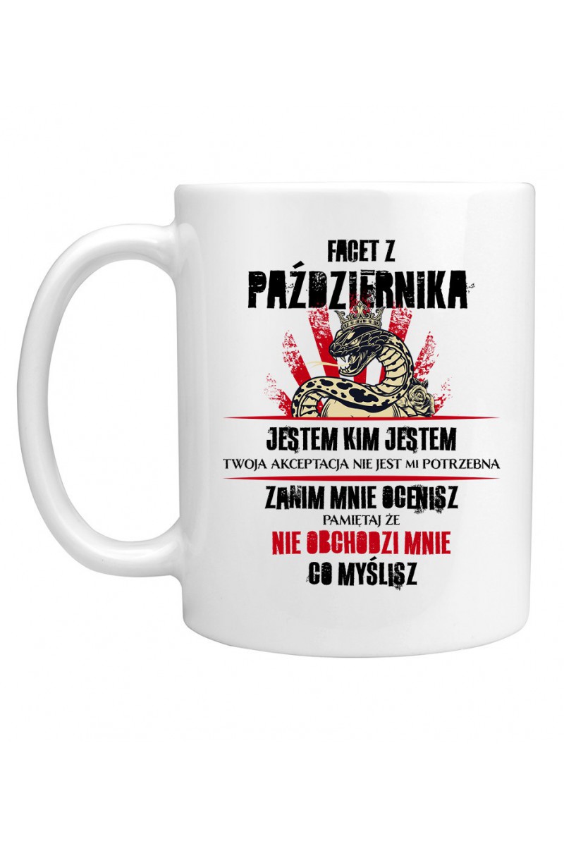 Kubek Facet Z Paźdzernika Jestem Kim Jestem