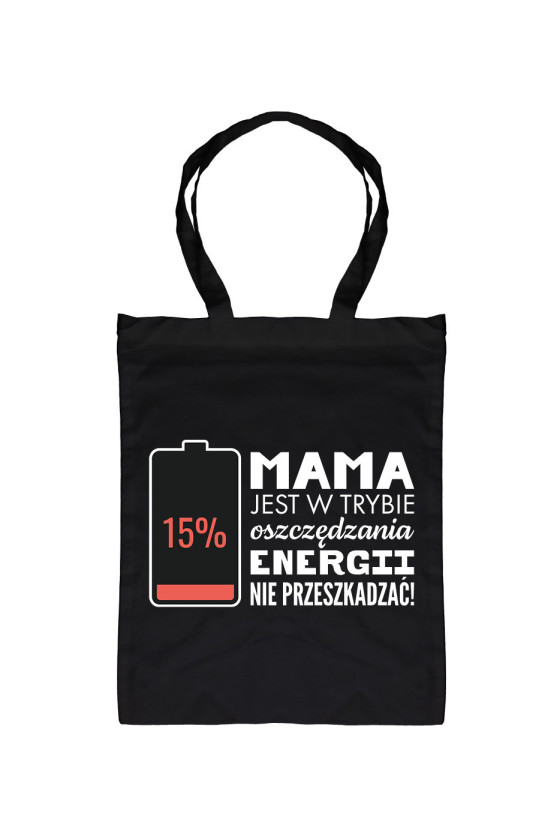 Torba Mama jest w trybie oszczędzania energii