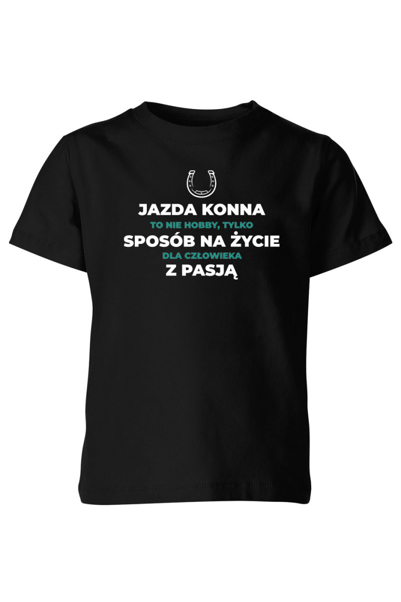 Koszulka Dziecięca Jazda Konna To Nie Hobby