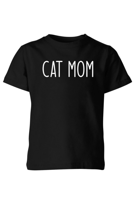 Koszulka Dziecięca Cat Mom