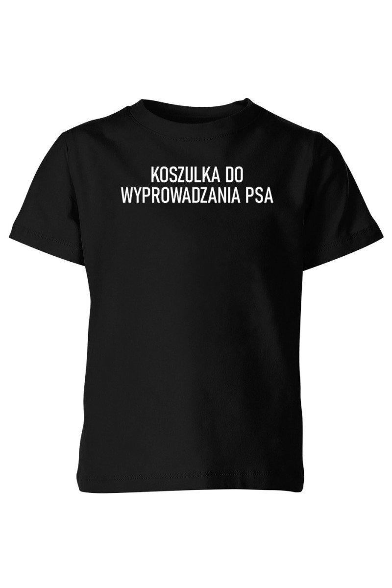 Koszulka Dziecięca Koszulka Do Wyprowadzania Psa