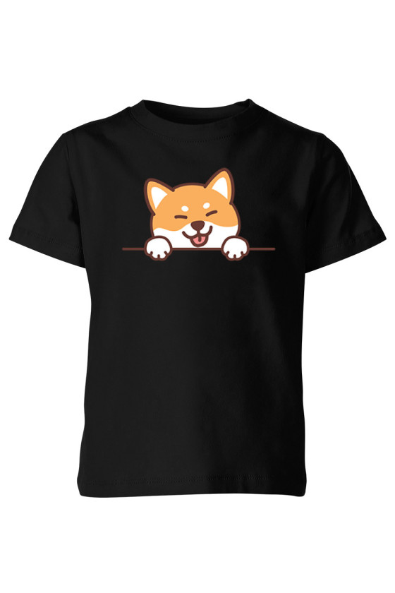 Koszulka Dziecięca Szczęśliwy Shiba II
