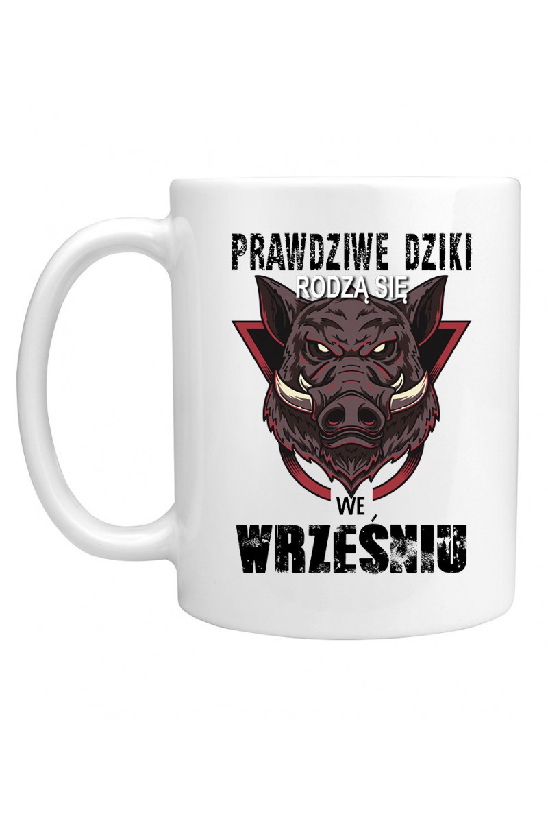 Kubek Prawdziwe Dziki Rodzą Się We Wrześniu