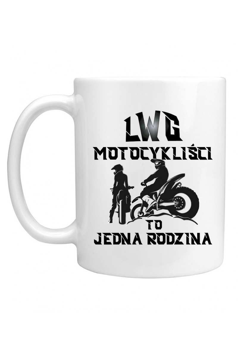 Kubek LWG Motocykliści To Jedna Rodzina