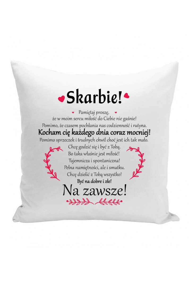 Poduszka Skarbie!