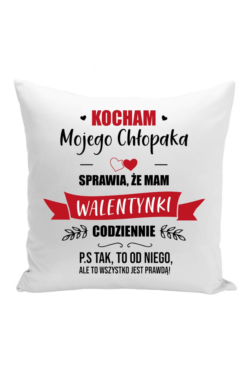 Poduszka Kocham Mojego Chłopaka