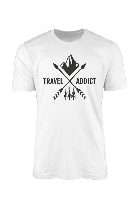 Koszulka Męska Travel Addict