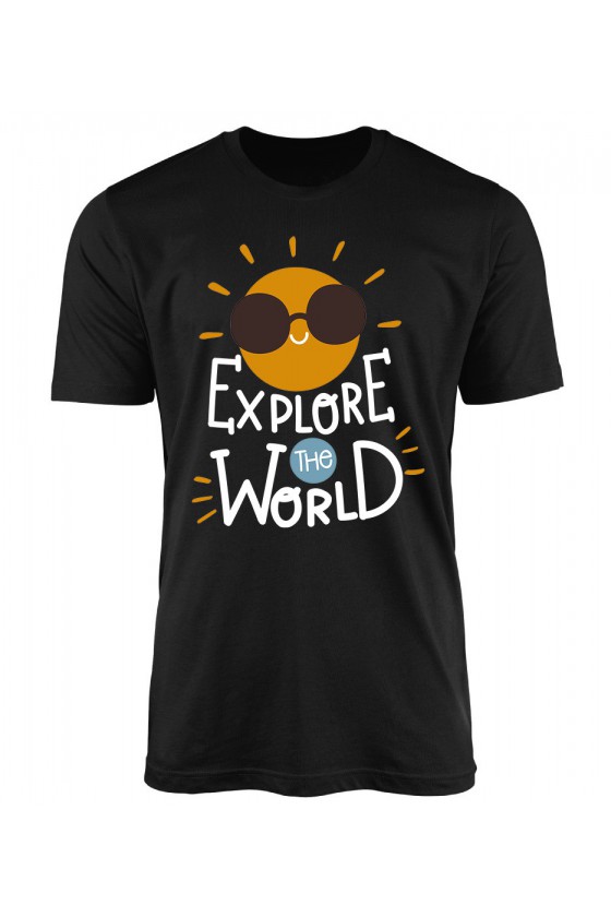 Koszulka Męska Explore The World