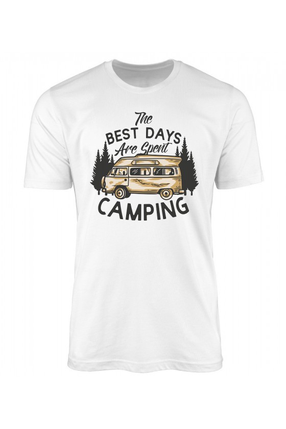Koszulka Męska The Best Days Are Spent Camping