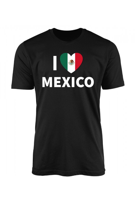 Koszulka Męska I Love Mexico