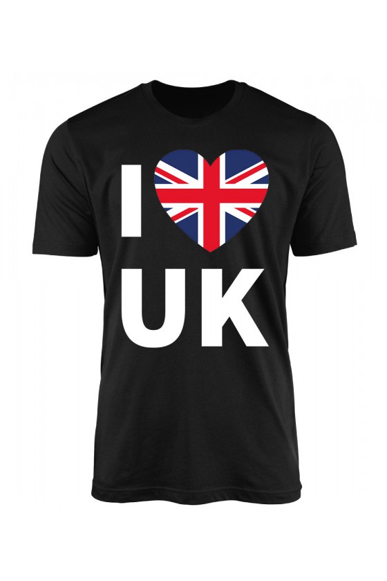 Koszulka Męska I Love UK