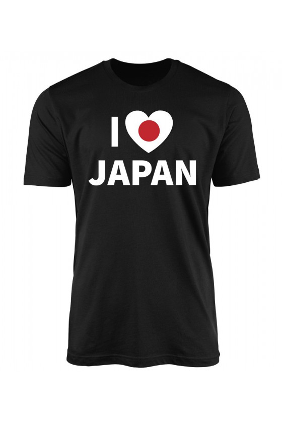 Koszulka Męska I Love Japan