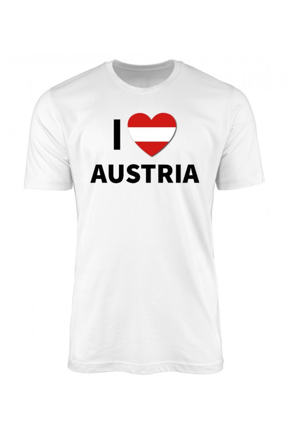 Koszulka Męska I Love Austria