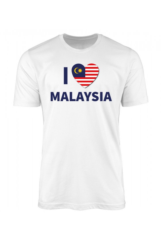 Koszulka Męska I Love Malaysia