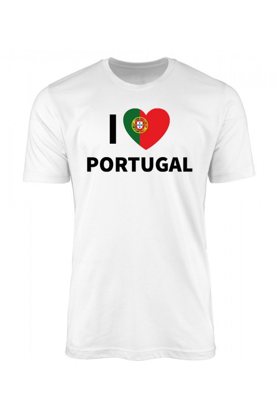 Koszulka Męska I Love Portugal